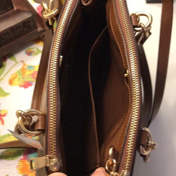 Coach F26139 Mini Brooke CarryAll Signature Coated Canvas Leather Purse - NWT - Picture 11 of 16